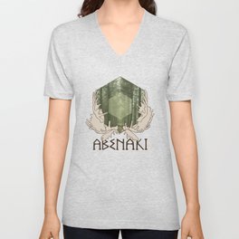 Abenaki V Neck T Shirt