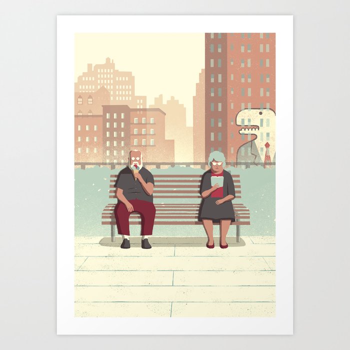 Day Trippers #5 - Rest Art Print