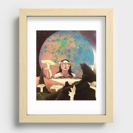 Made of Outer Space Recessed Framed Print