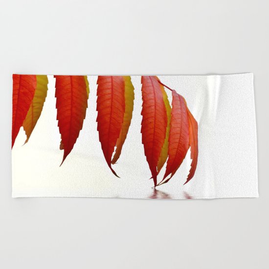 Autumn Foliage 183 Beach Towel