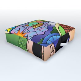 Inspired by The Savior Outdoor Floor Cushion