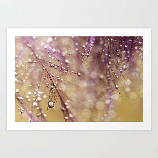 Purple Rain Art Print