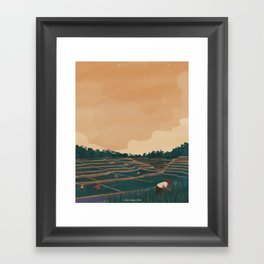 Farmers Framed Art Print
