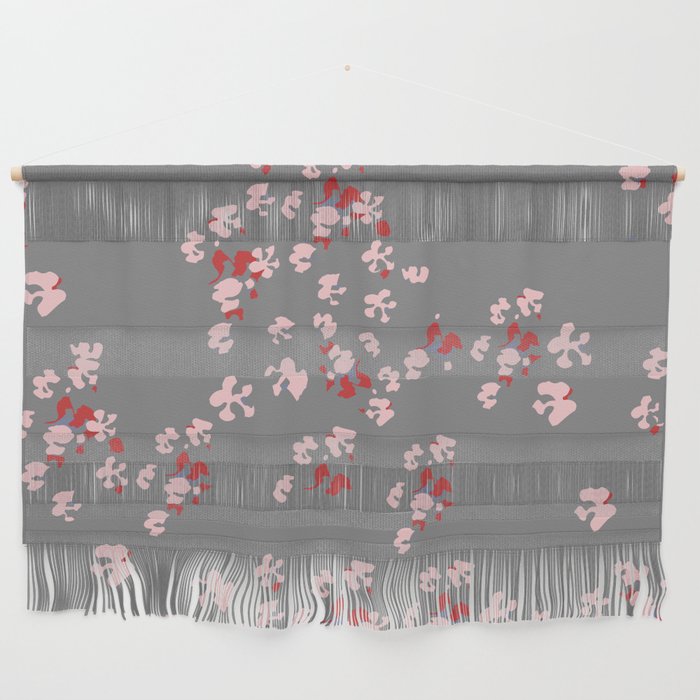 Hana "flower" (gray) Wall Hanging