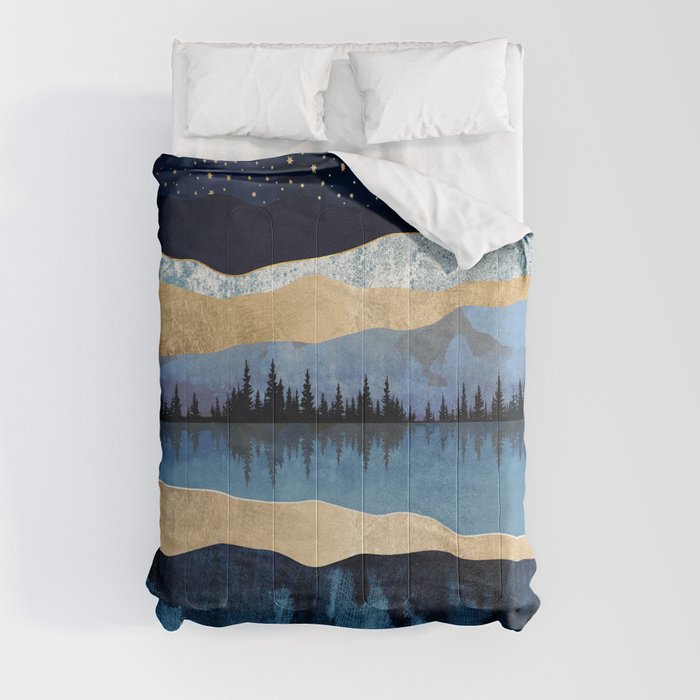 Midnight Lake Comforter