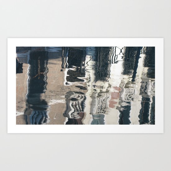 Bizarre Reflection Art Print