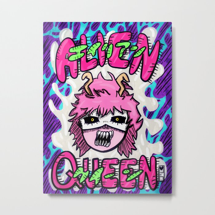 Alien Queen Metal Print