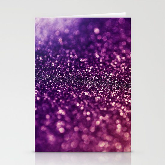 Glitter Stationery Cards