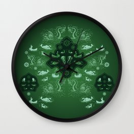 Sea Monster Wall Clock