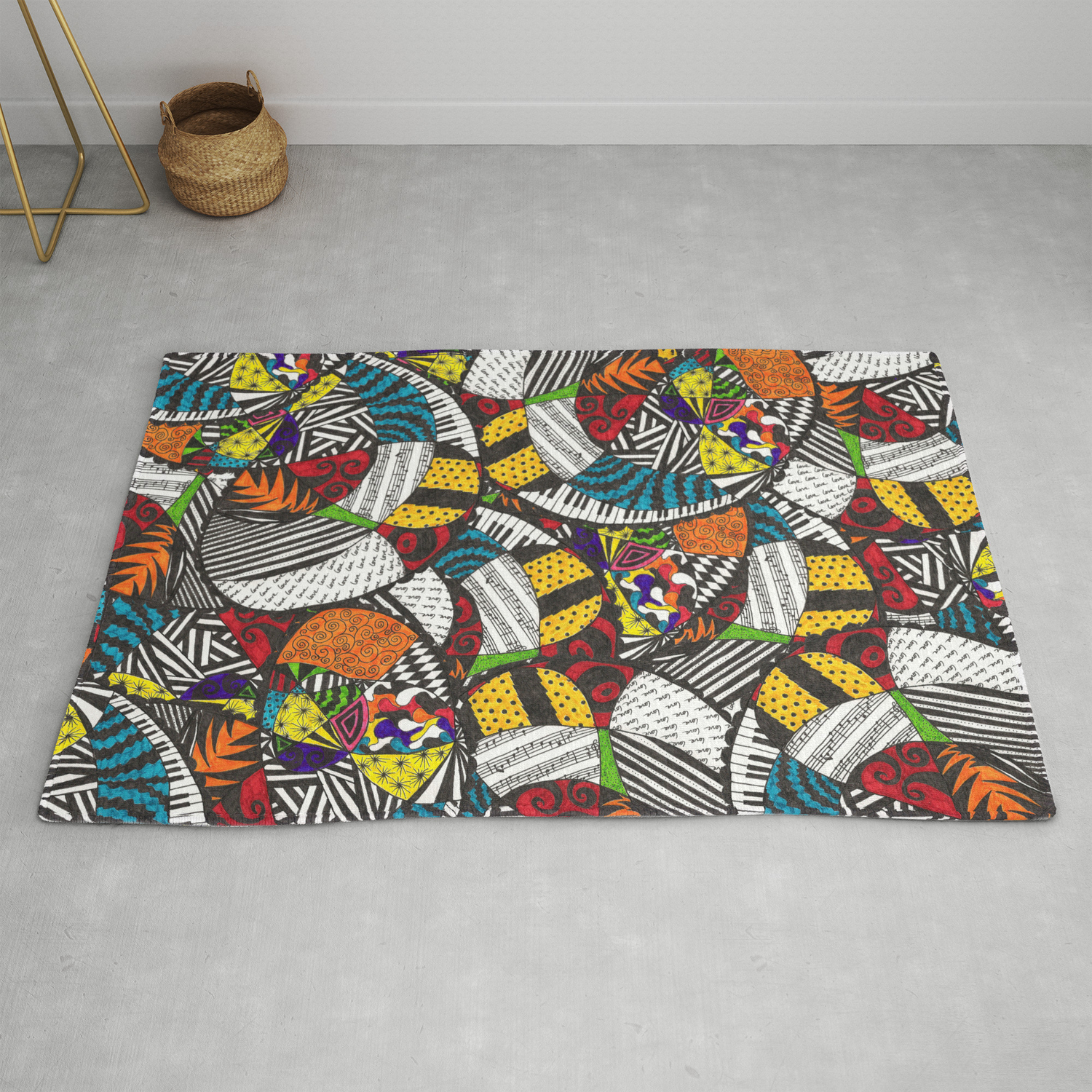 Ooo Jazzy Baby Rug By Amostpeculiar Society6 Ooo Jazzy Baby Rug By Amostpeculiar