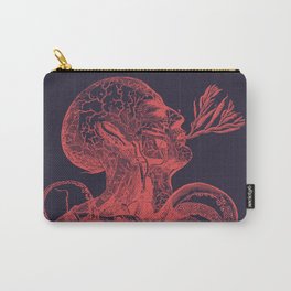 Octopussy Man under the Sea Abstract Concept Art Carry-All Pouch