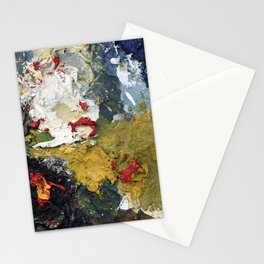 Oil Paint Texture Stationery Cards