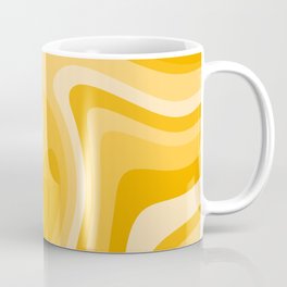 Abstract Wavy Stripes LXXXVI Coffee Mug