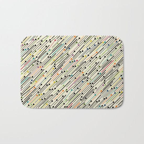 pins and needles Bath Mat