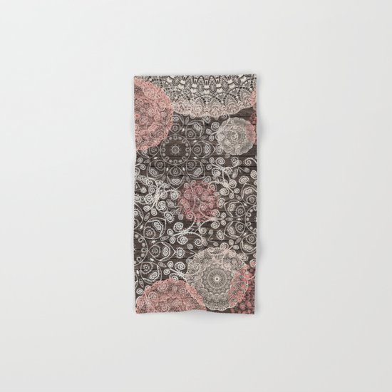 HAPPY GO LUCKY - BOHO WOOD Hand & Bath Towel