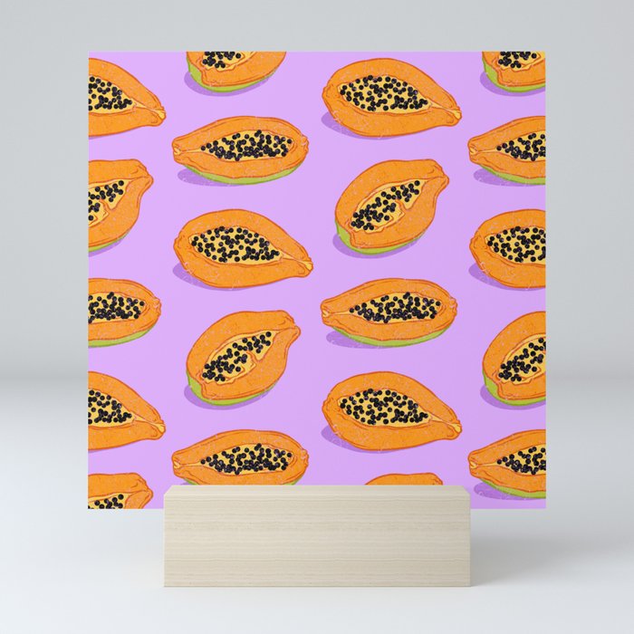Papaya Mini Art Print
