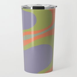 Popart pattern, modern, minimal, playful  Travel Mug