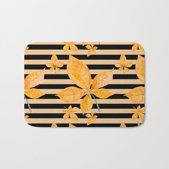 Autumn leaves #14 Bath Mat