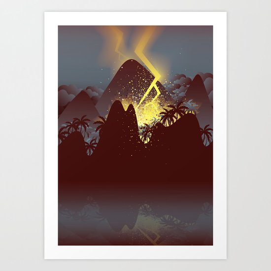 Boom! Art Print
