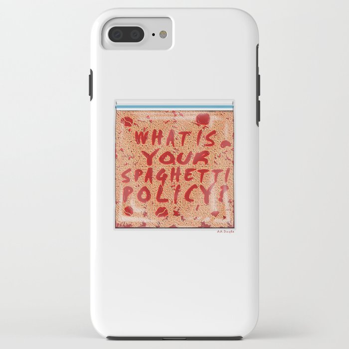 What is your spaghetti policy? -Always Sunny- Fan art iPhone Case