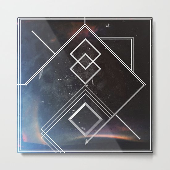 Void III_colour Metal Print