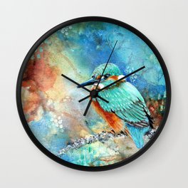Kingfisher Karma Wall Clock