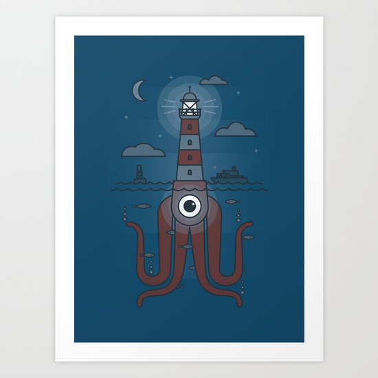 Sea Sentinel Art Print