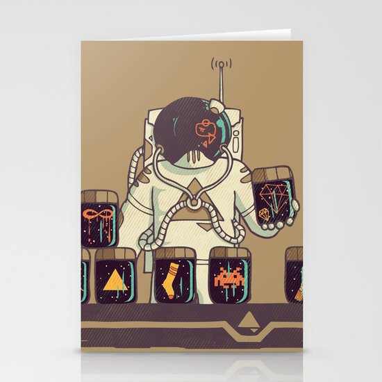 Kleptonaut Stationery Cards