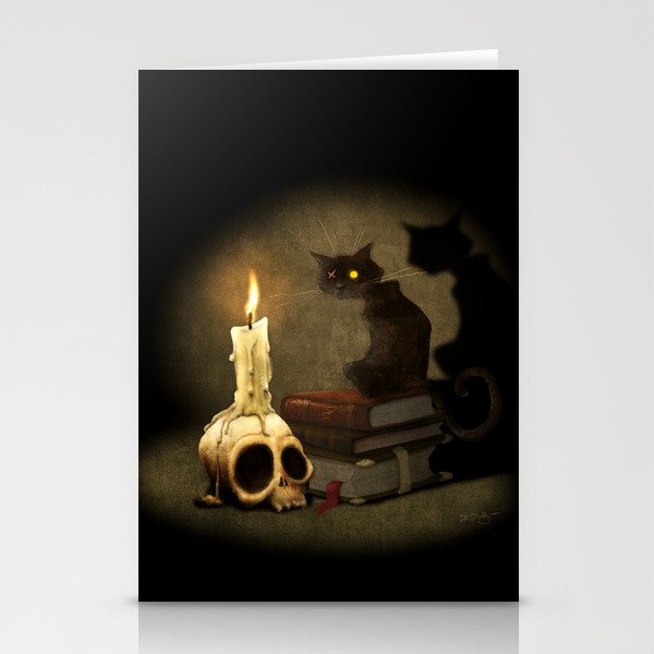 The Black Cat Stationery Cards