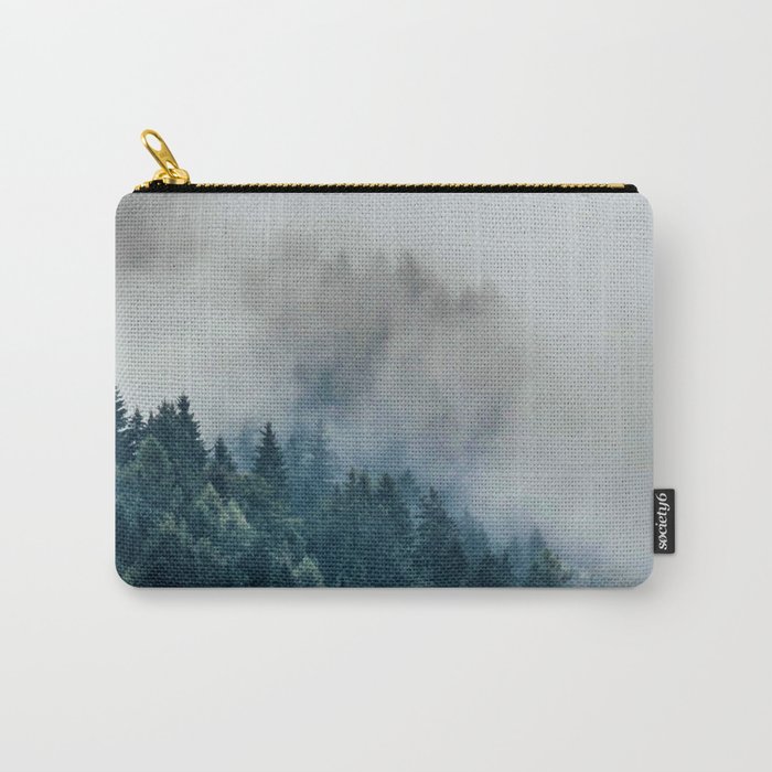 The Foggy Forest (Color) Carry-All Pouch
