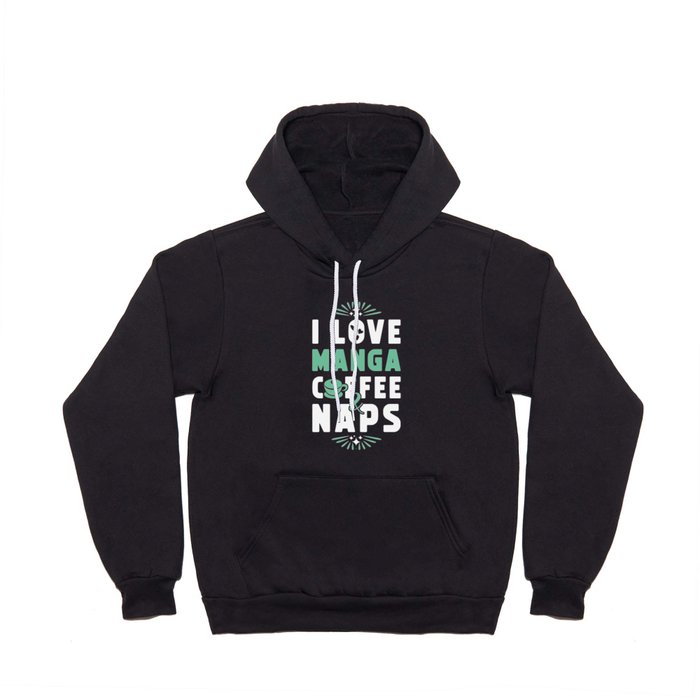 Manga Coffee And Nap Hoody