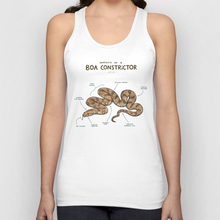 Anatomy of a Boa Constrictor Tank Top