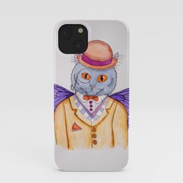Mister Meowstein iPhone Case