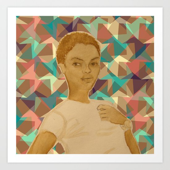 coffee time Art Print