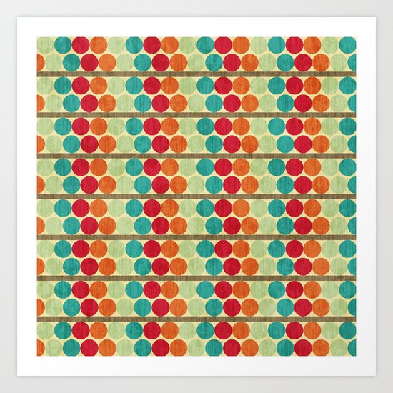 Shabby Sweet Shelf. Art Print