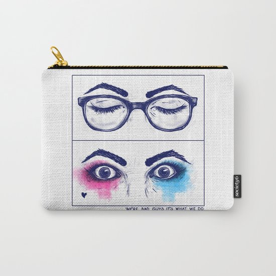 Harley Quinn. Awake for evil. Carry-All Pouch