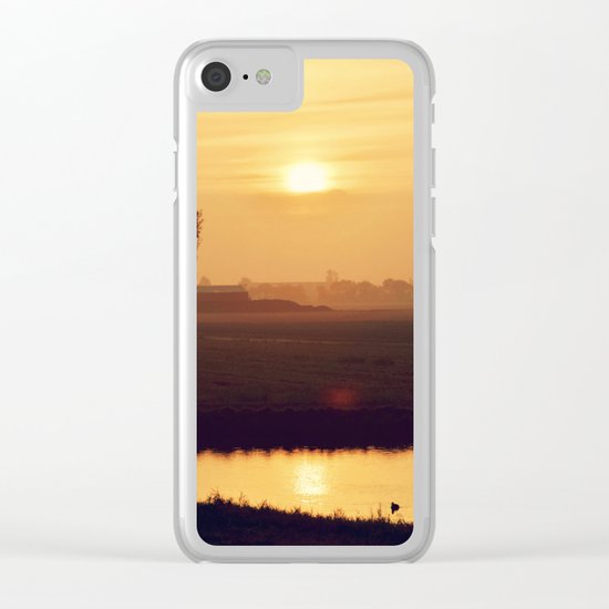 City Sunlight #4 Clear iPhone Case