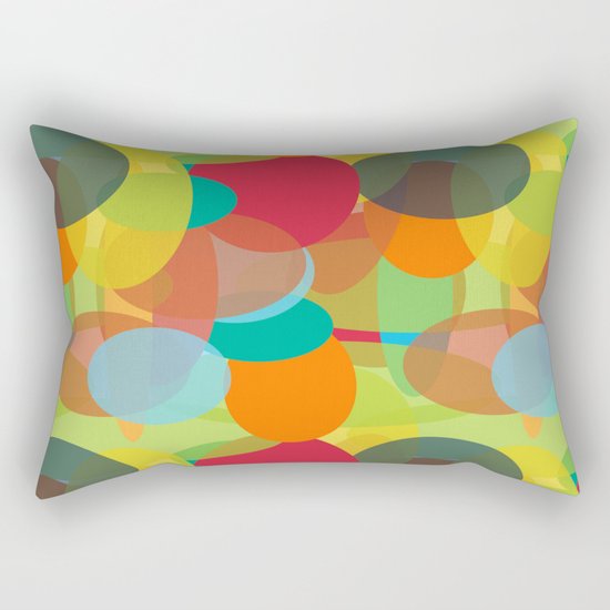Vivid Mood Rectangular Pillow