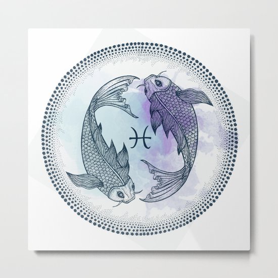 Pisces Metal Print