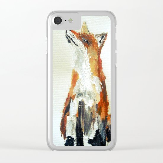 The Fox Clear iPhone Case