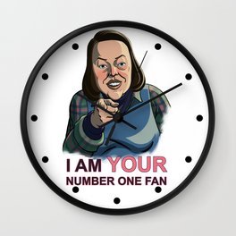Misery Wall Clock | Digital, Graphicdesign, Funny, Movies & TV, Graphic Design, Illustration 