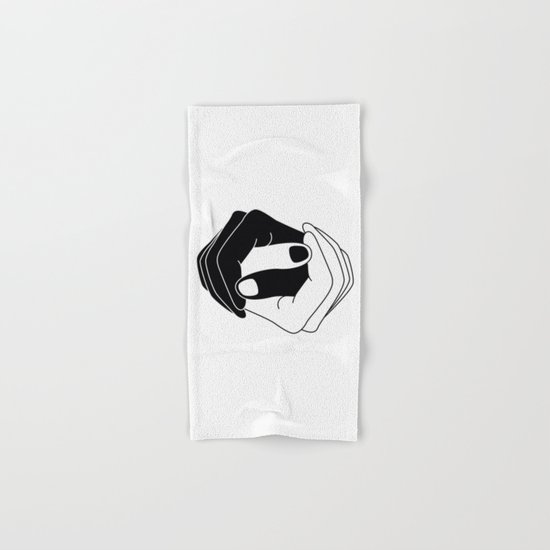 Yin and Yang Hand & Bath Towel