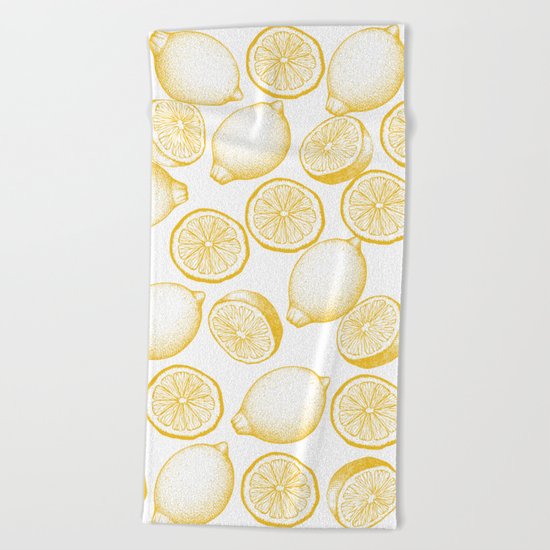 Lemons Beach Towel