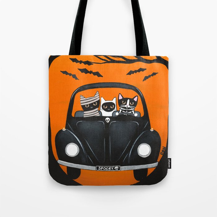 A Spooky Halloween Drive Tote Bag