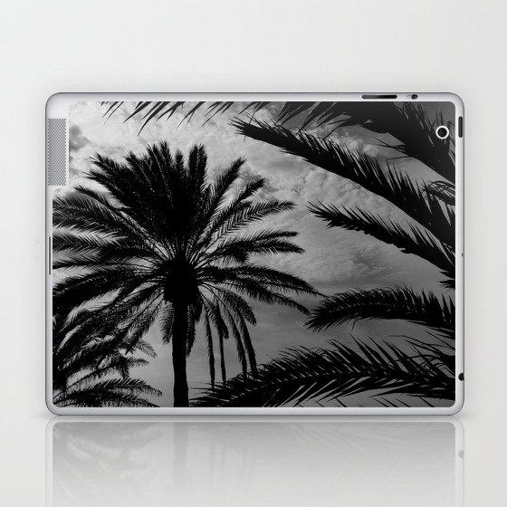 Noir Palmtrees Laptop & iPad Skin