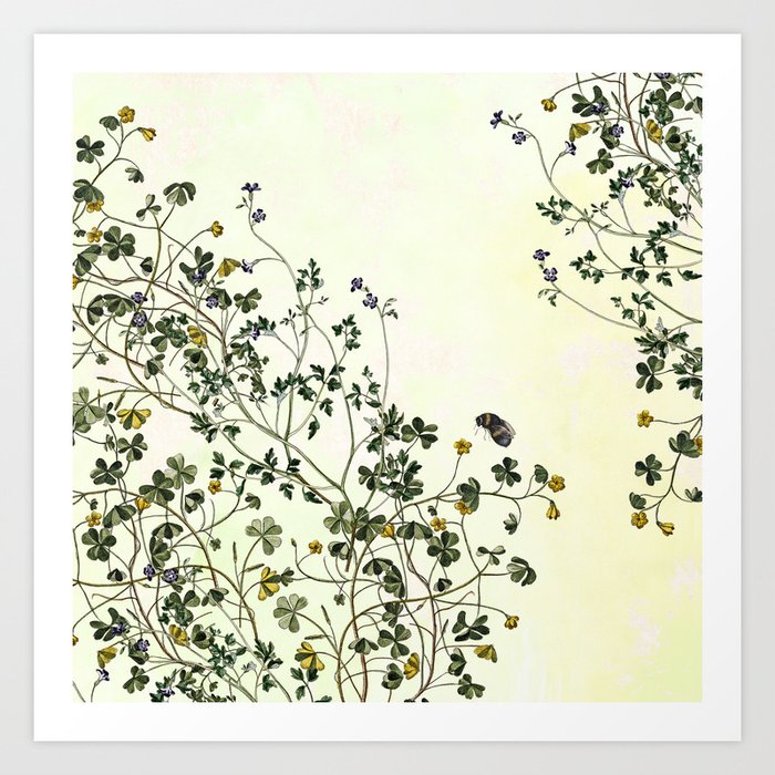 The cultivation of wild Art Print