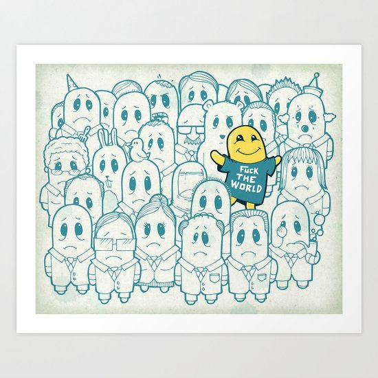 Shining In Shadows Art Print