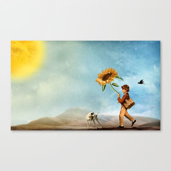 Follow the Sun Canvas Print