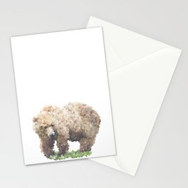 Penrose Tiling Bear Stationery Cards