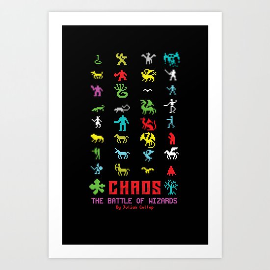 Chaos Art Print